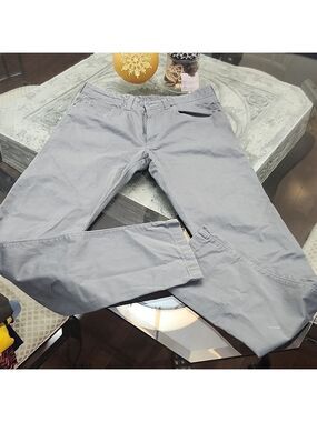 J. LINDEBERG MEN'S CHAZE JL TWILL GRAY CHINO PANTS 31 X 34 NWOT